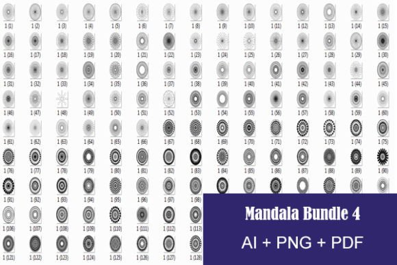 66 Mandala Bundle 4: A Comprehensive Guide to High-Quality Digital Art for Creative Projects