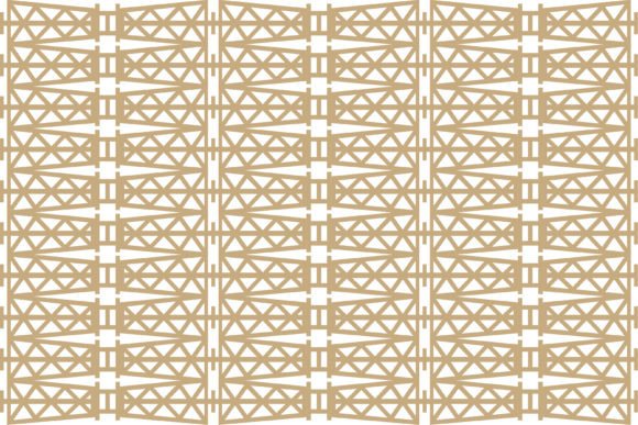 Abstract Geometric Pattern Brown: A Versatile Design Element for Modern Projects
