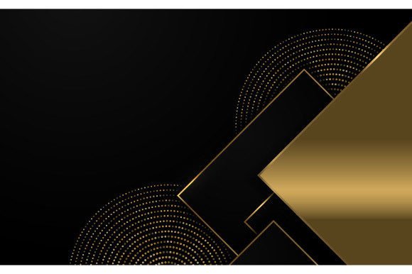 Abstract Golden Template Design: A Modern Approach to Creative Expression