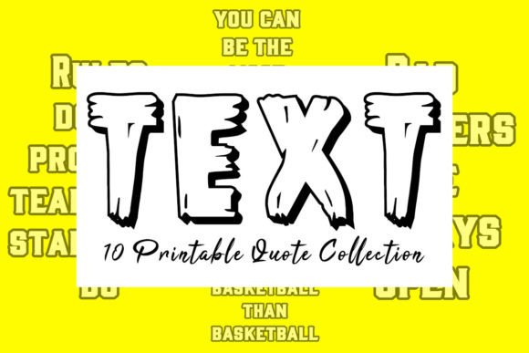 Basketball Quote Text Design Bundle V.4