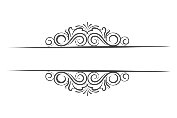 Classic Ornate Divider: Elegant Decorati in Modern Design
