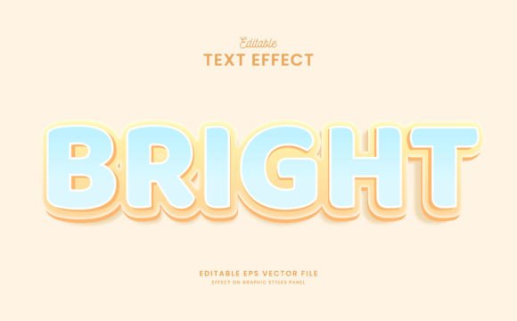 Colorful Pastel Editable Text Effect: A Versatile Design Tool for Creative Projects