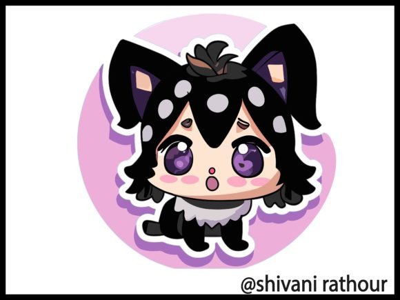 Cute Fluffy Puppy: A Digital Delight for Anime Enthusiasts and Pet Lovers