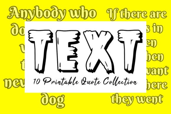 Dog Quote Text Design Bundle V.02
