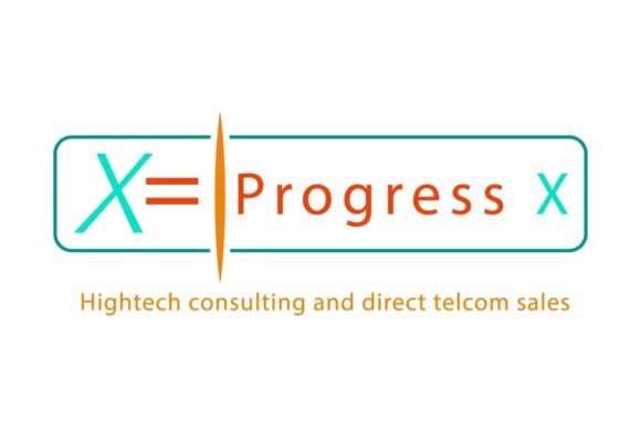 High-tech Consulting Logo and Illustration Vector Graphic for Modern Business