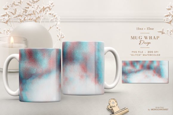 Mug Sublimation Iridescent Watercolor: A Modern Twist on Creative Expression