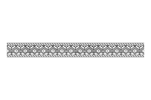 Old Geometric Pattern in Tribal Style: A Timeless Decorative Element