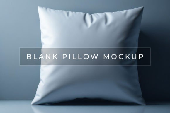 Square Pillow Mockup in the Interior