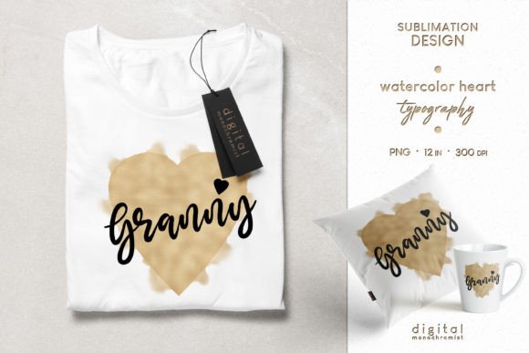Sublimation Mothers Day Granny Grandma